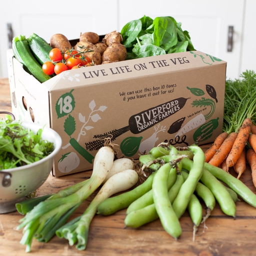 100% UK veg box