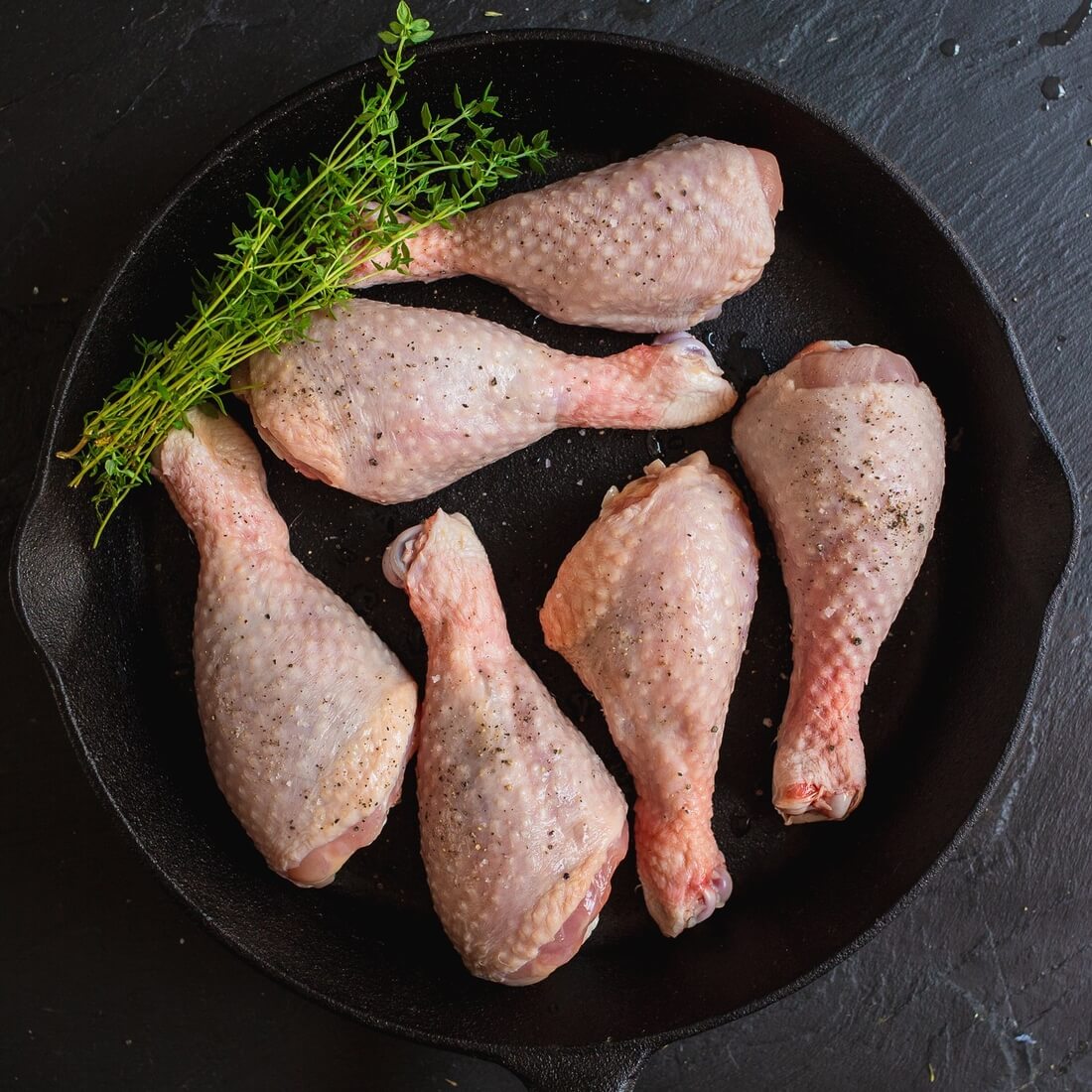 Organic Chicken drumsticks 700g / Riverford
