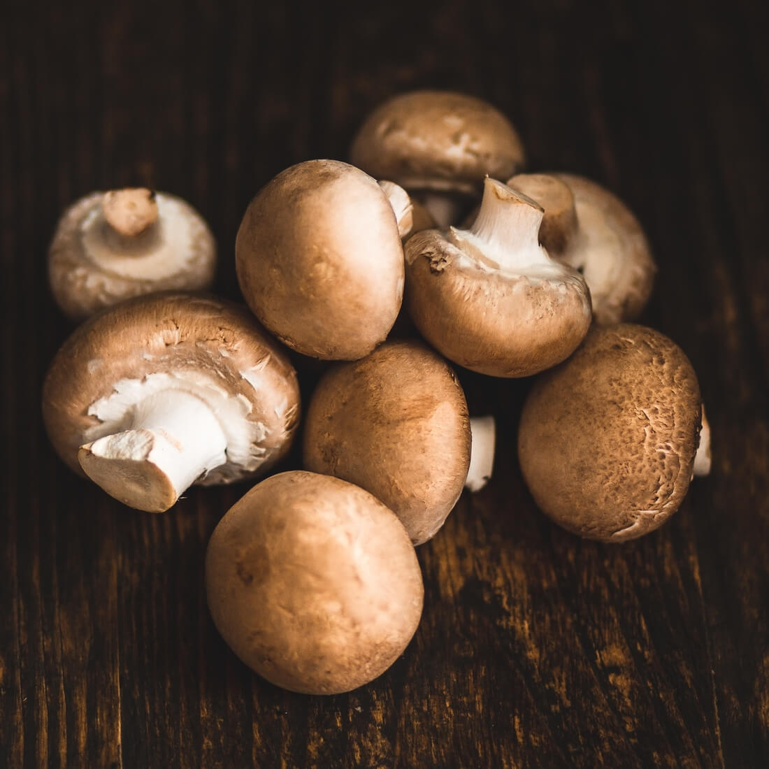 Organic Chestnut mushrooms 200g / Riverford
