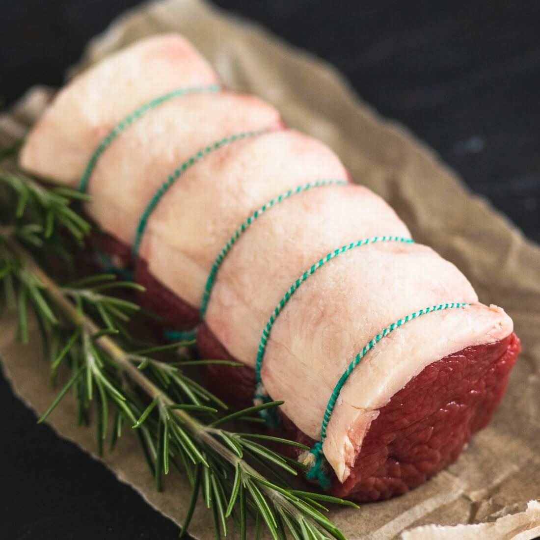 Venison haunch roast