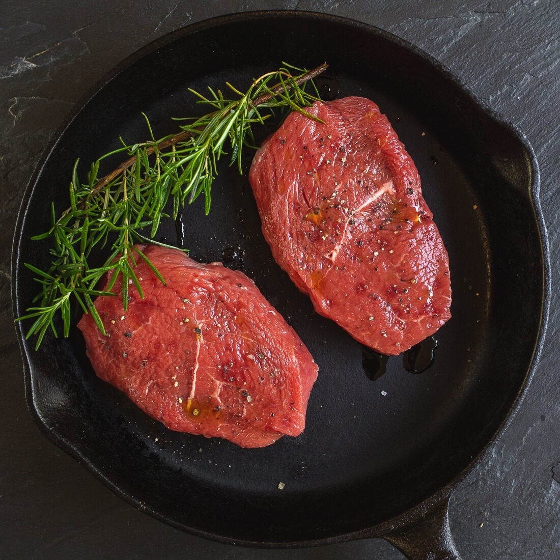 Beef braising steaks