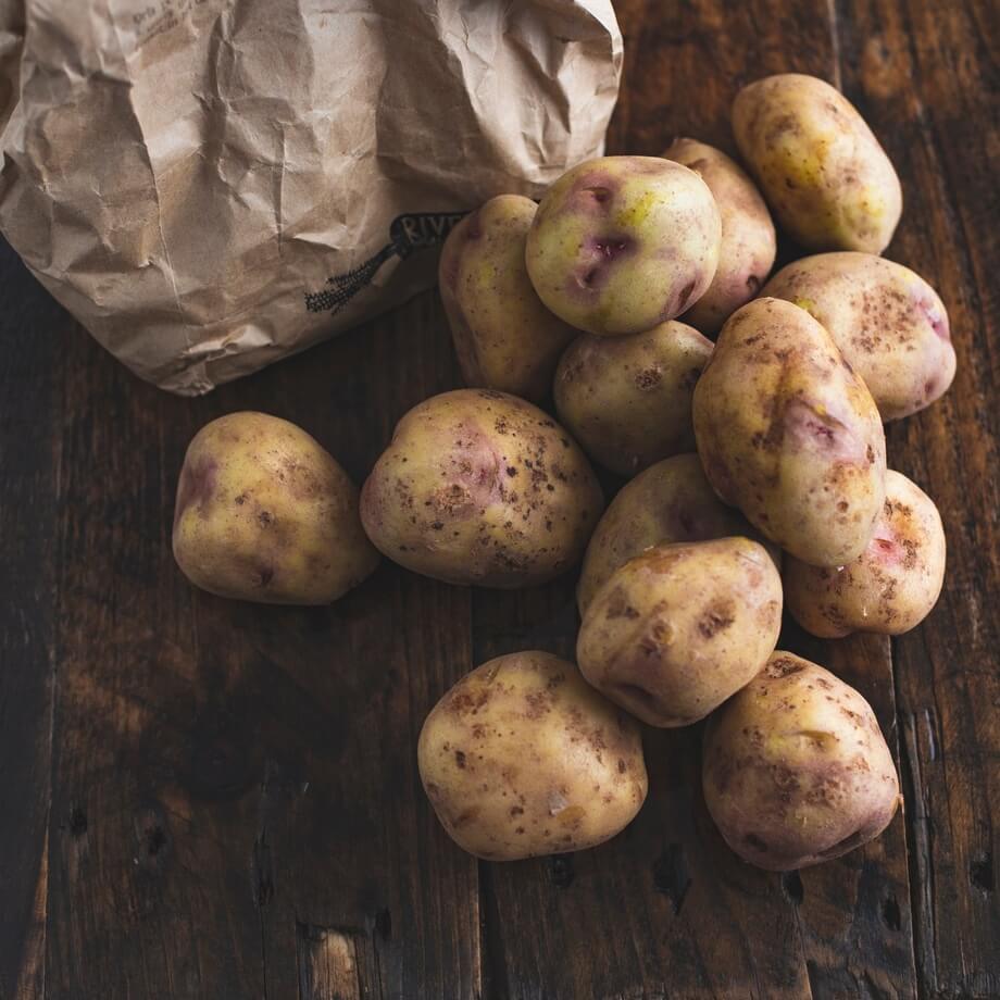 Organic King Edward potatoes 1.5kg / Riverford