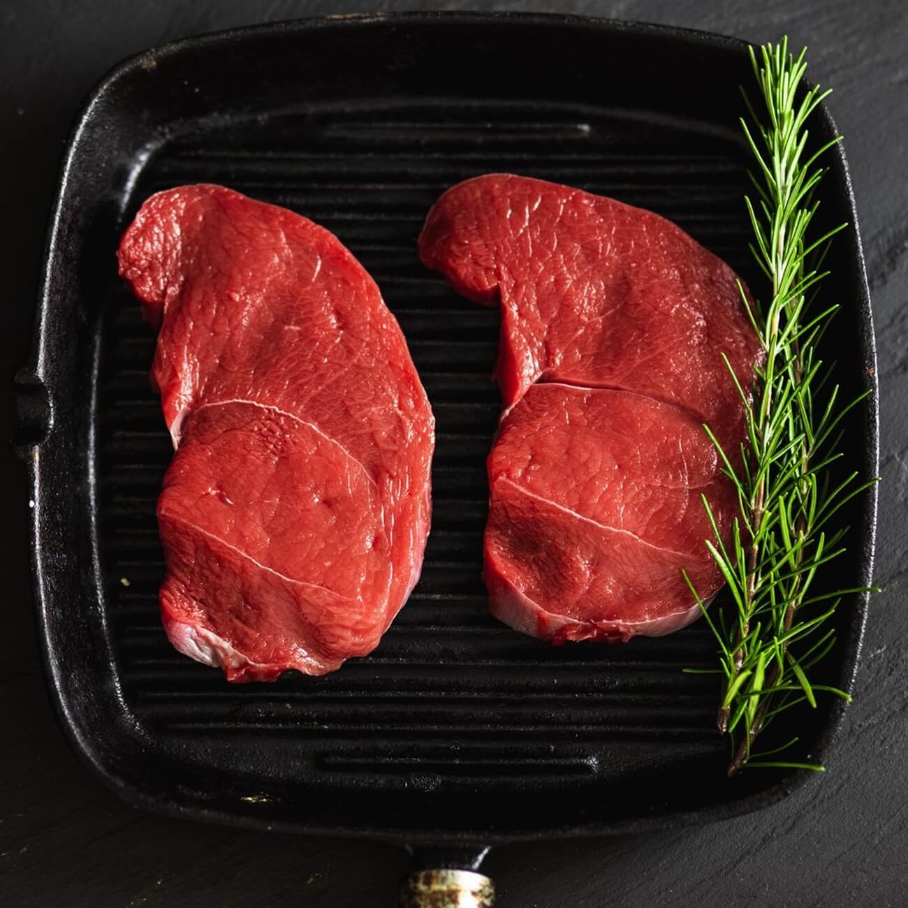 Venison steaks