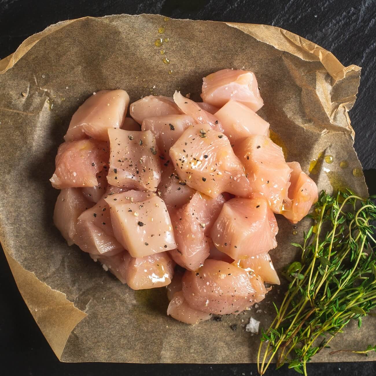 Chicken diced breast