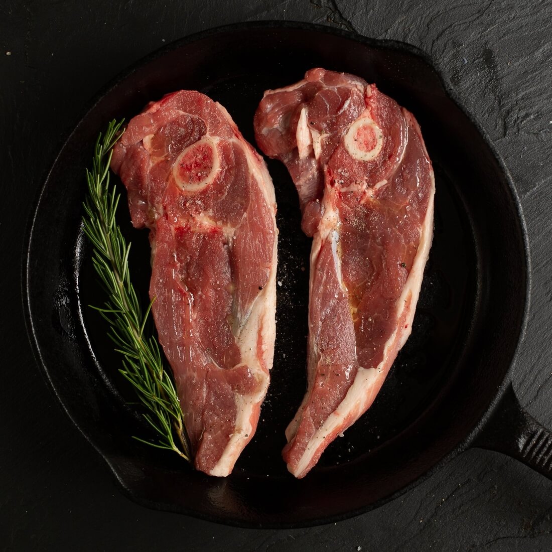 Lamb shoulder chops