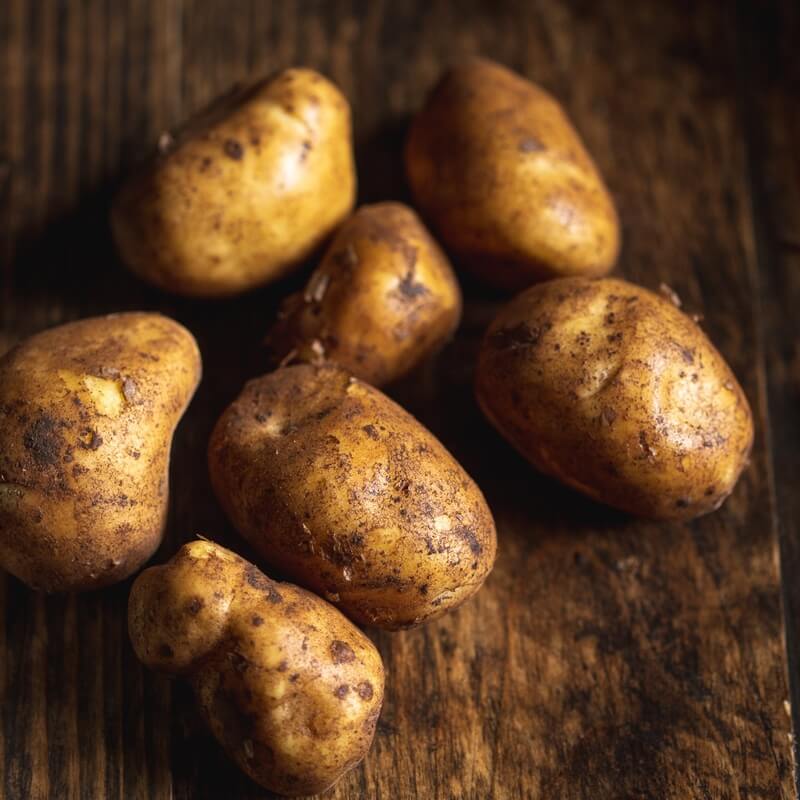 Organic Jersey Royal potatoes 500g / Riverford
