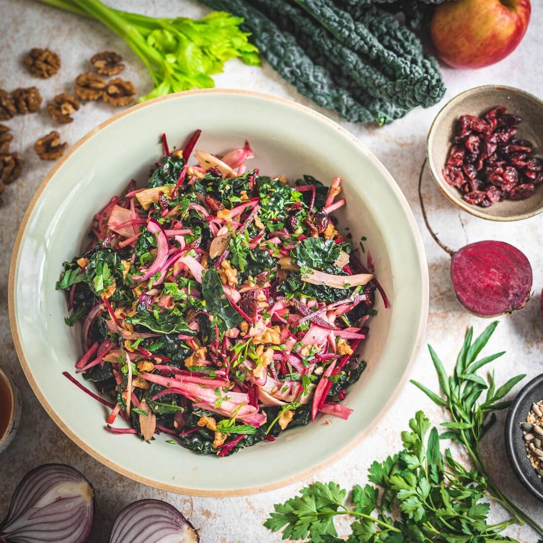 Autumnal slaw kit