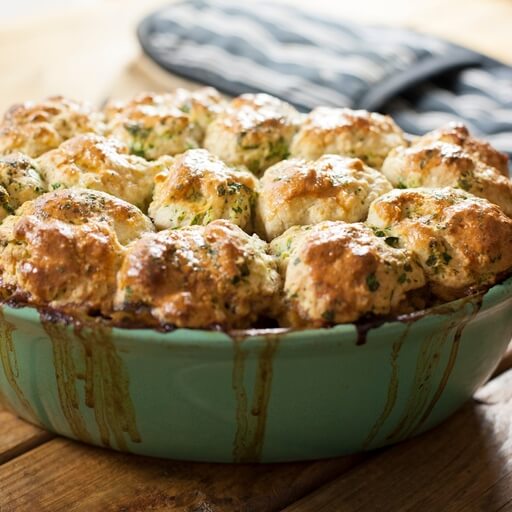 Root vegetable and borlotti cobbler recipe / Riverford