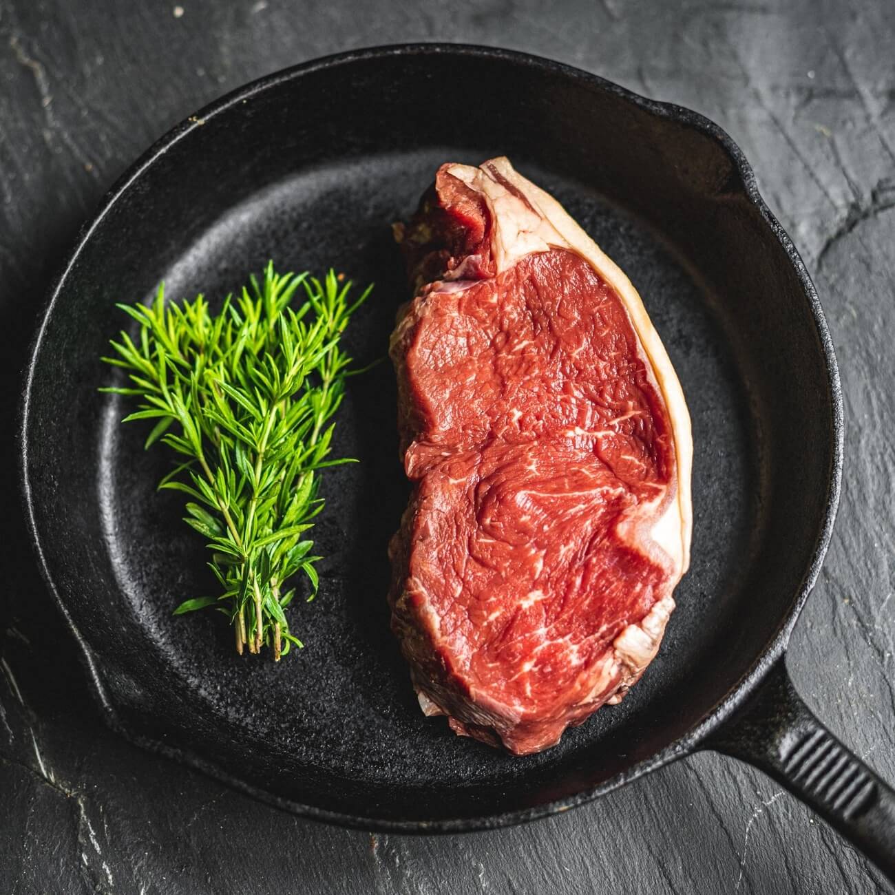 Beef sharing sirloin steak