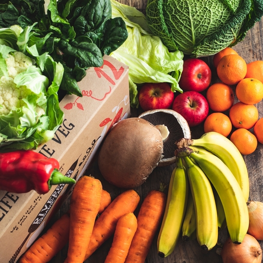 Quick organic fruit & veg box – large