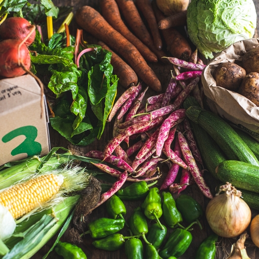 Seasonal organic veg box – large