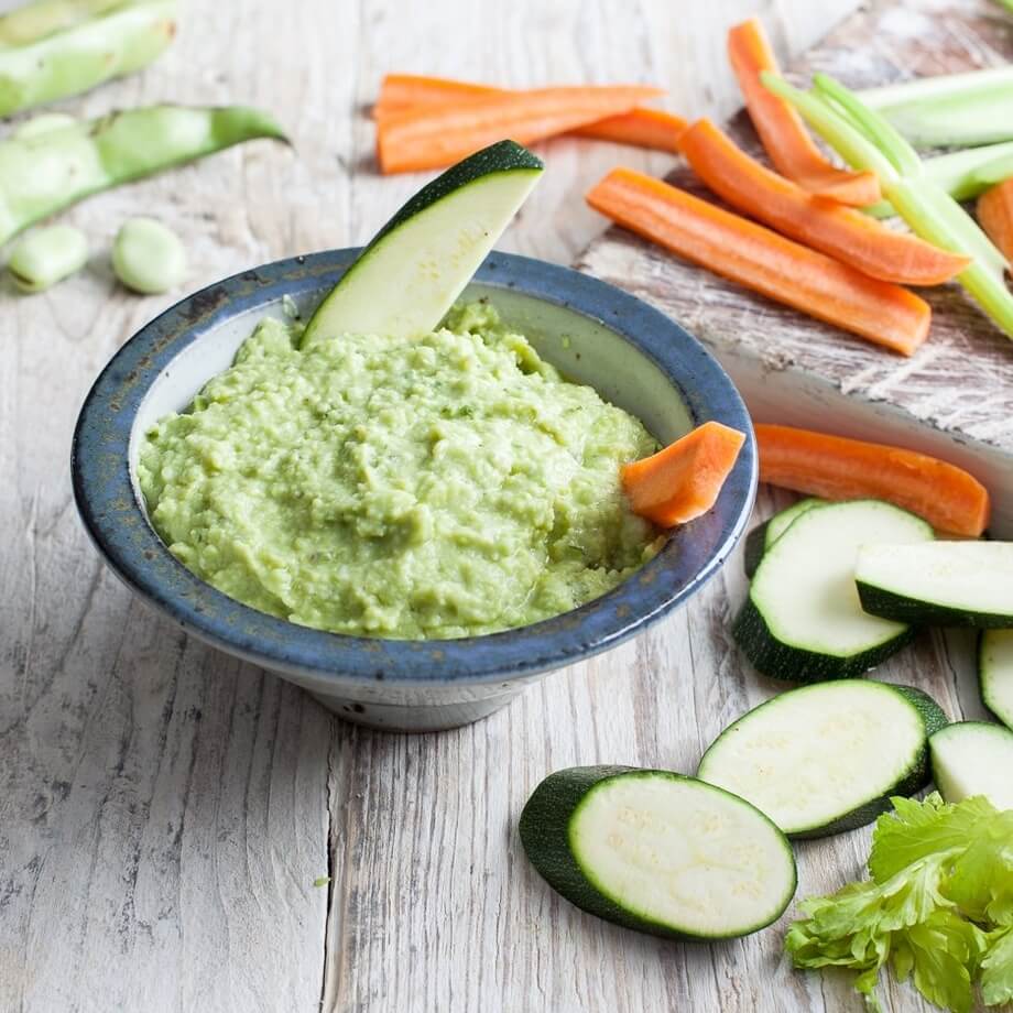 Middle Eastern broad bean dip recipe / Riverford