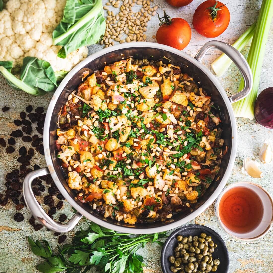 Cauliflower caponata kit
