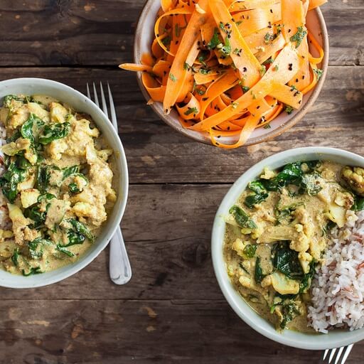 Cauliflower korma recipe / Riverford