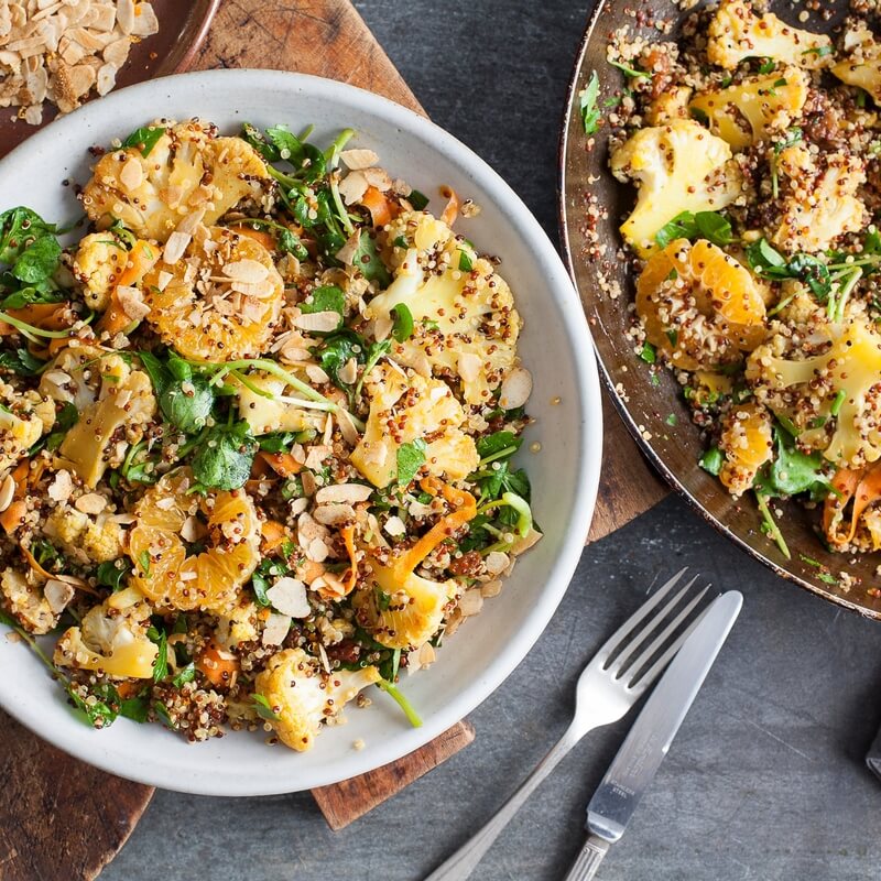 Cauliflower Polonaise recipe / Riverford