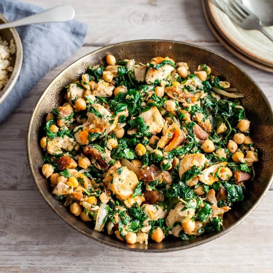 Spinach kedgeree recipe / Riverford
