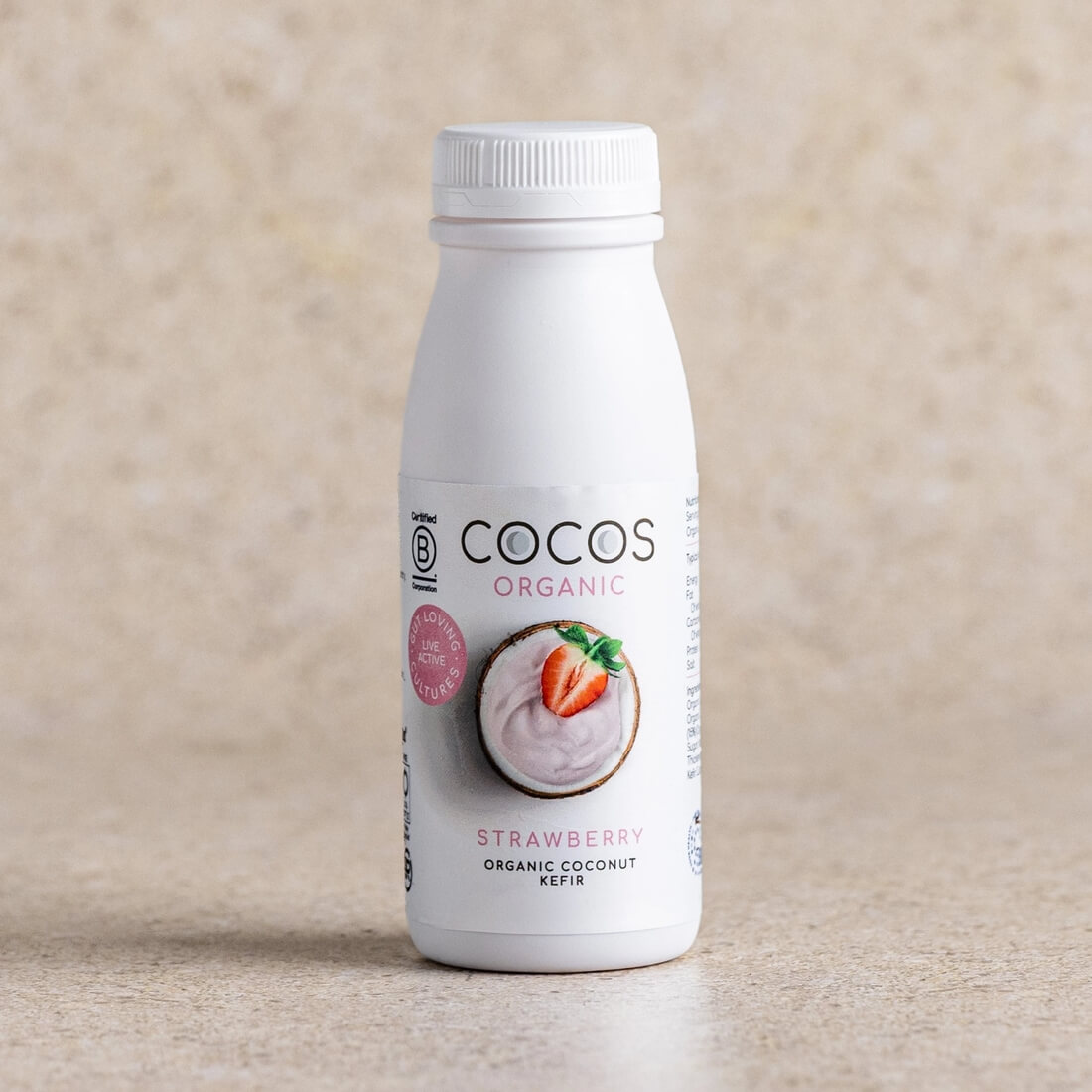 Cocos Organic coconut kefir strawberry
