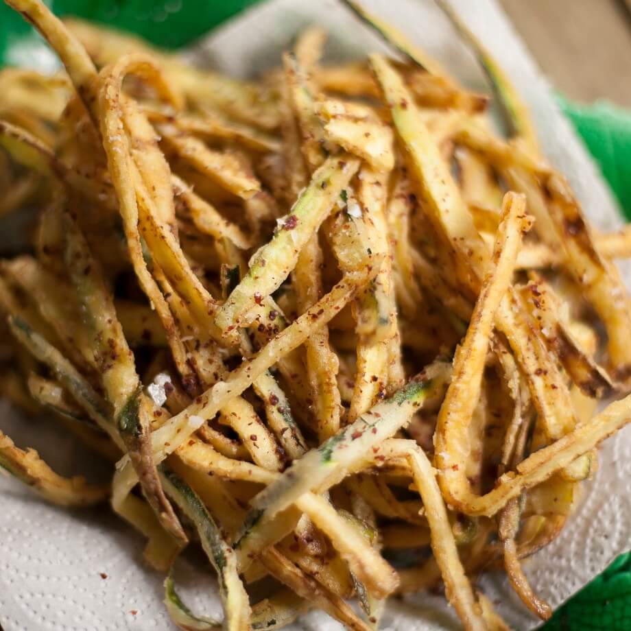 Courgettes in batter recipe / Riverford