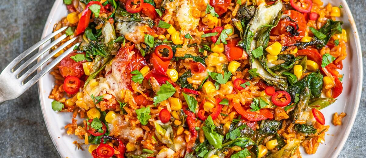 Easy Evenings Vegetarian recipe box