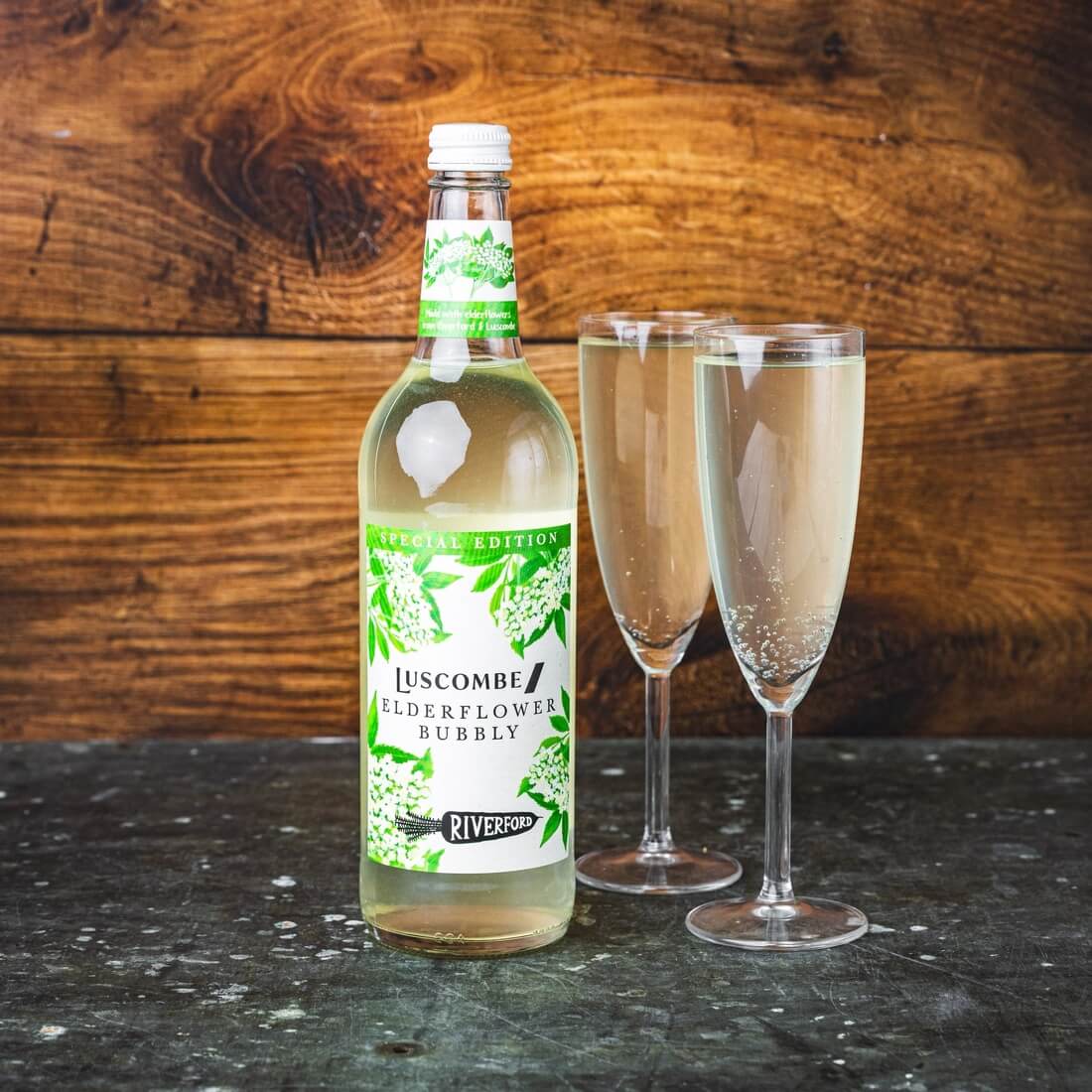Luscombe elderflower bubbly