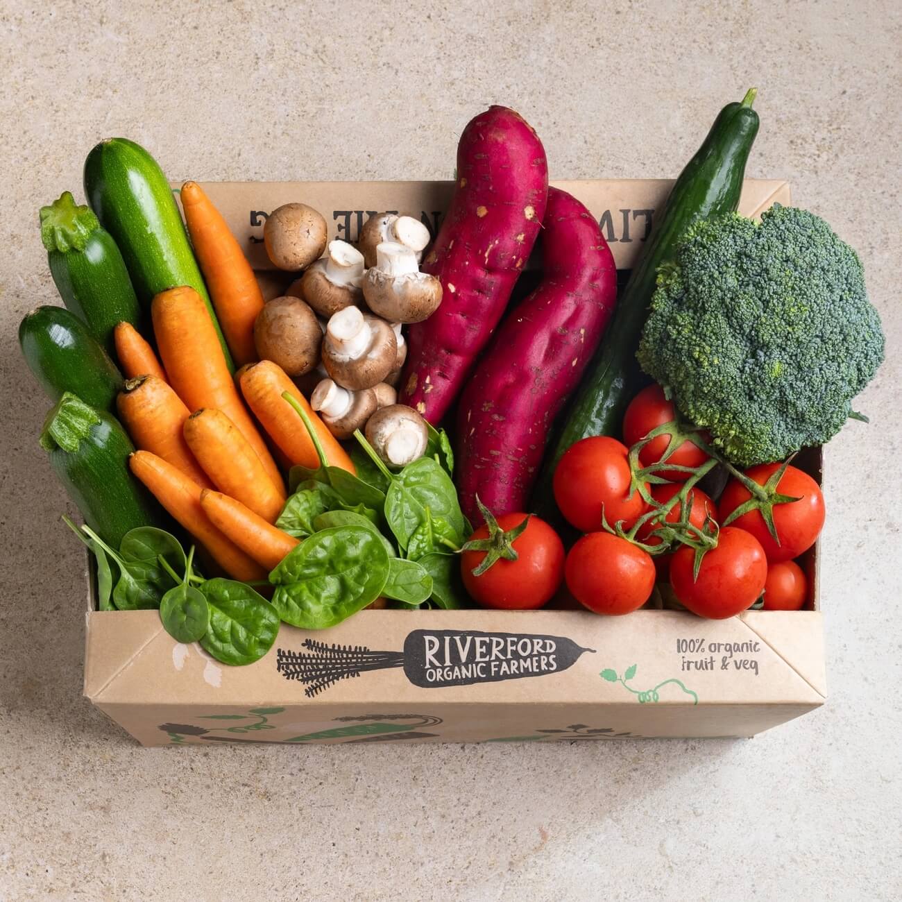 Familiar Favourites Organic Veg Box