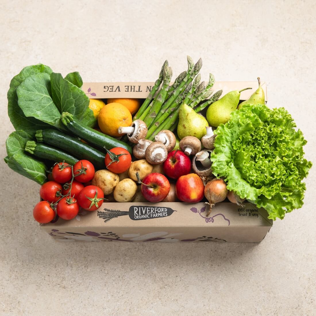Seasonal Organic Fruit & Veg Box — large