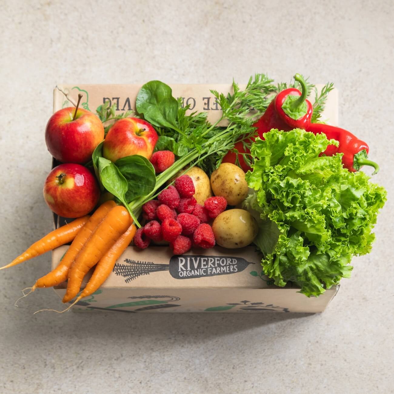 Seasonal Organic Fruit & Veg Box — small