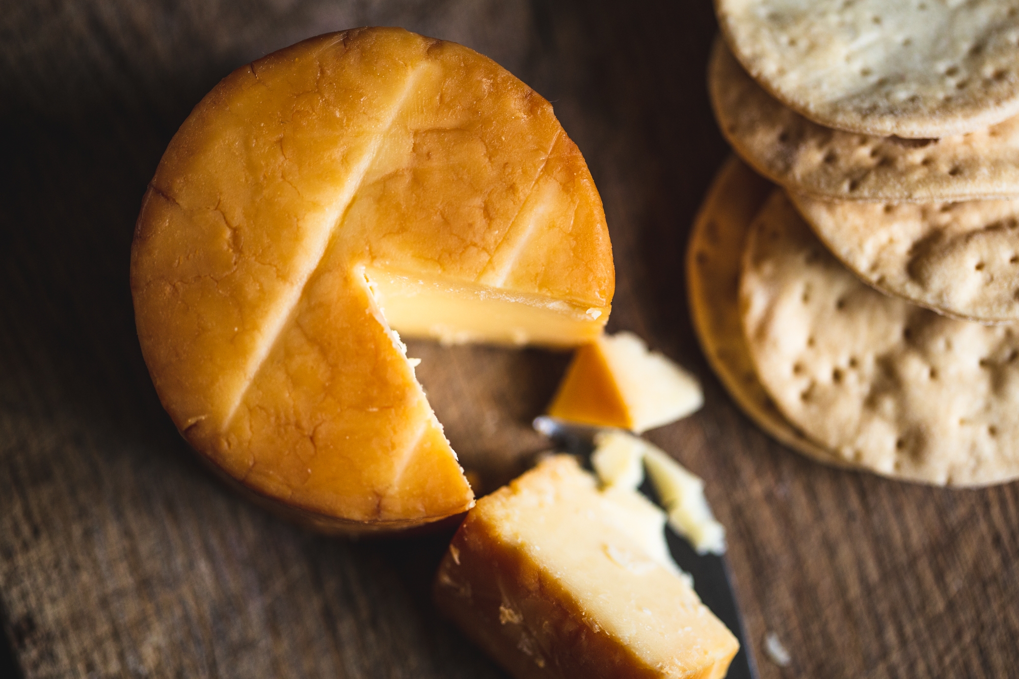 Godminster vintage smoked cheddar