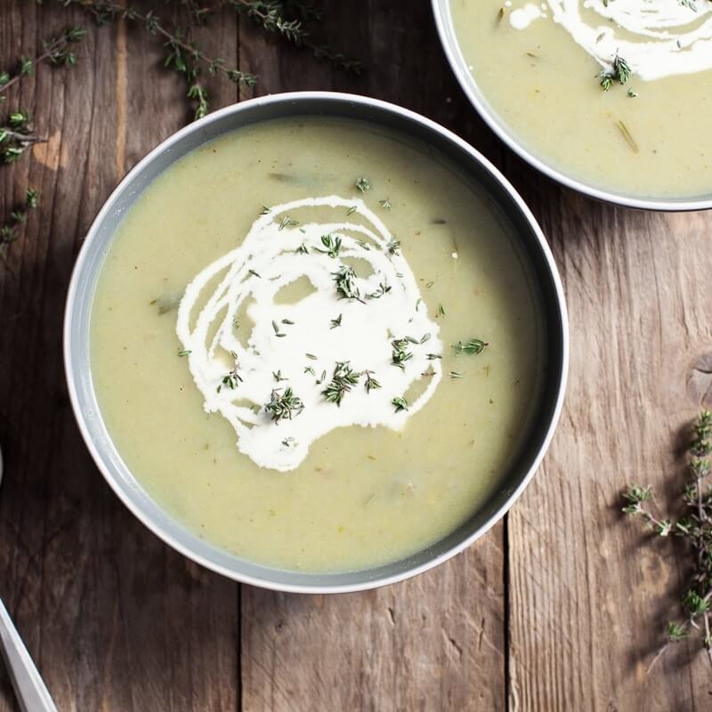 Jerusalem artichoke soup recipe / Riverford