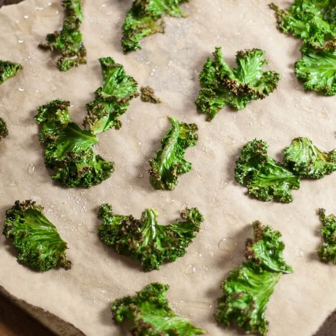 Kale chips recipe / Riverford