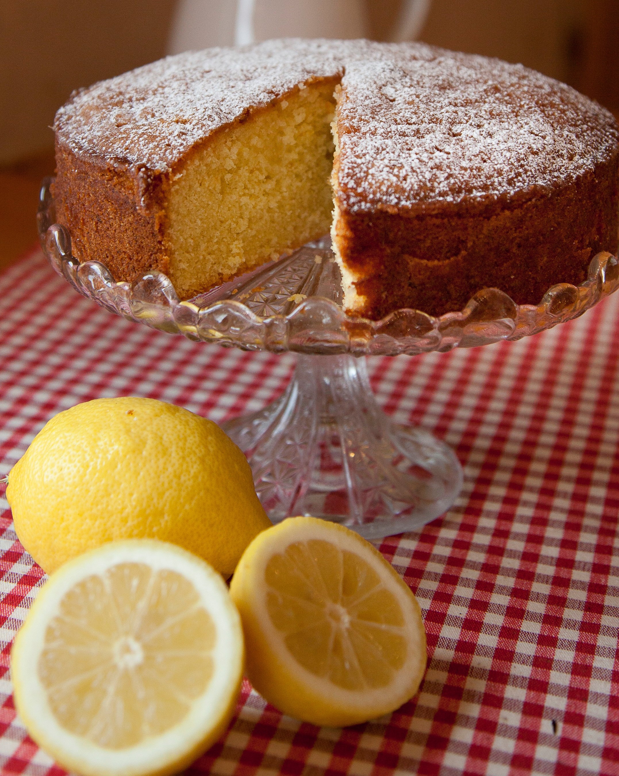 Fluffy Lemon Drizzle Loaf Cake - Tender and moist tea cake