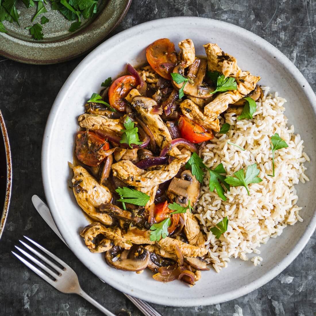 Organic Meat Chicken recipe box / Riverford