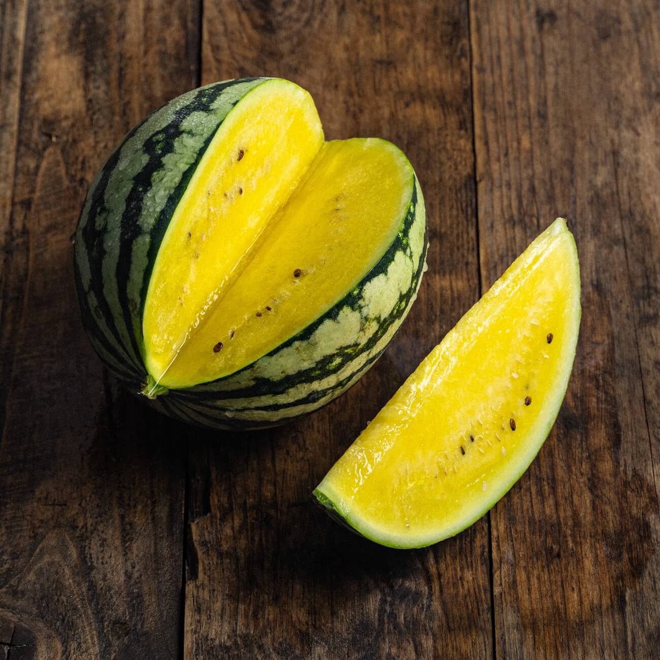 Mini yellow watermelon