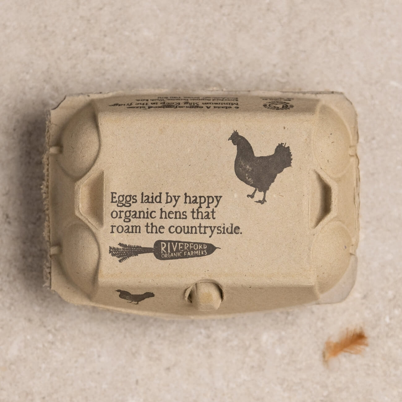 Organic free-range eggs