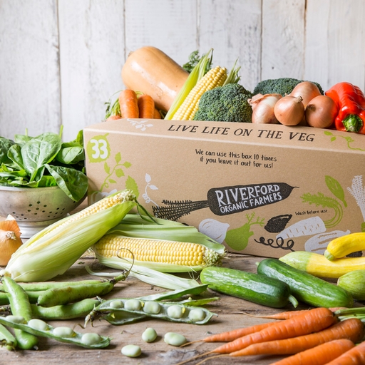 No potatoes organic veg box - large