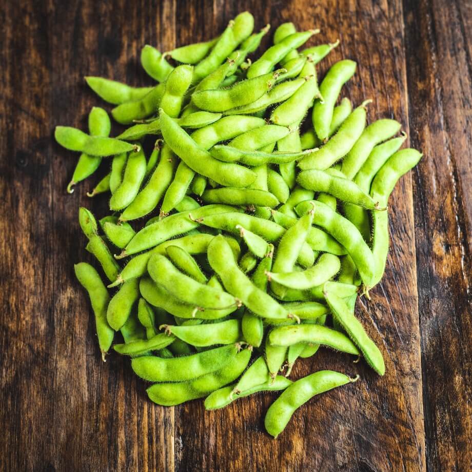 Organic Edamame beans 300g / Riverford