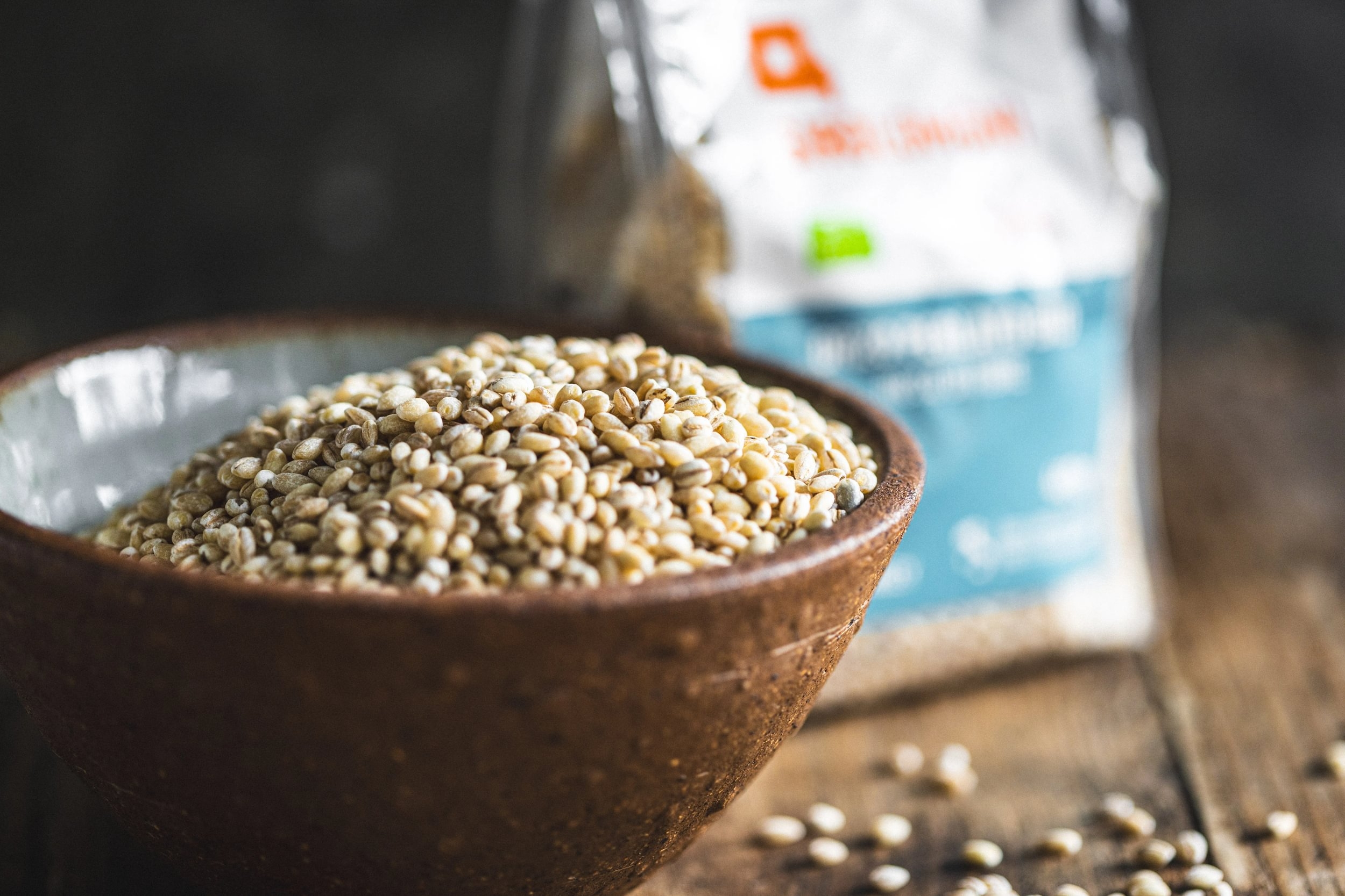 Organic Pearl Barley 400g Riverford Organic Pearl Barley 400g Riverford