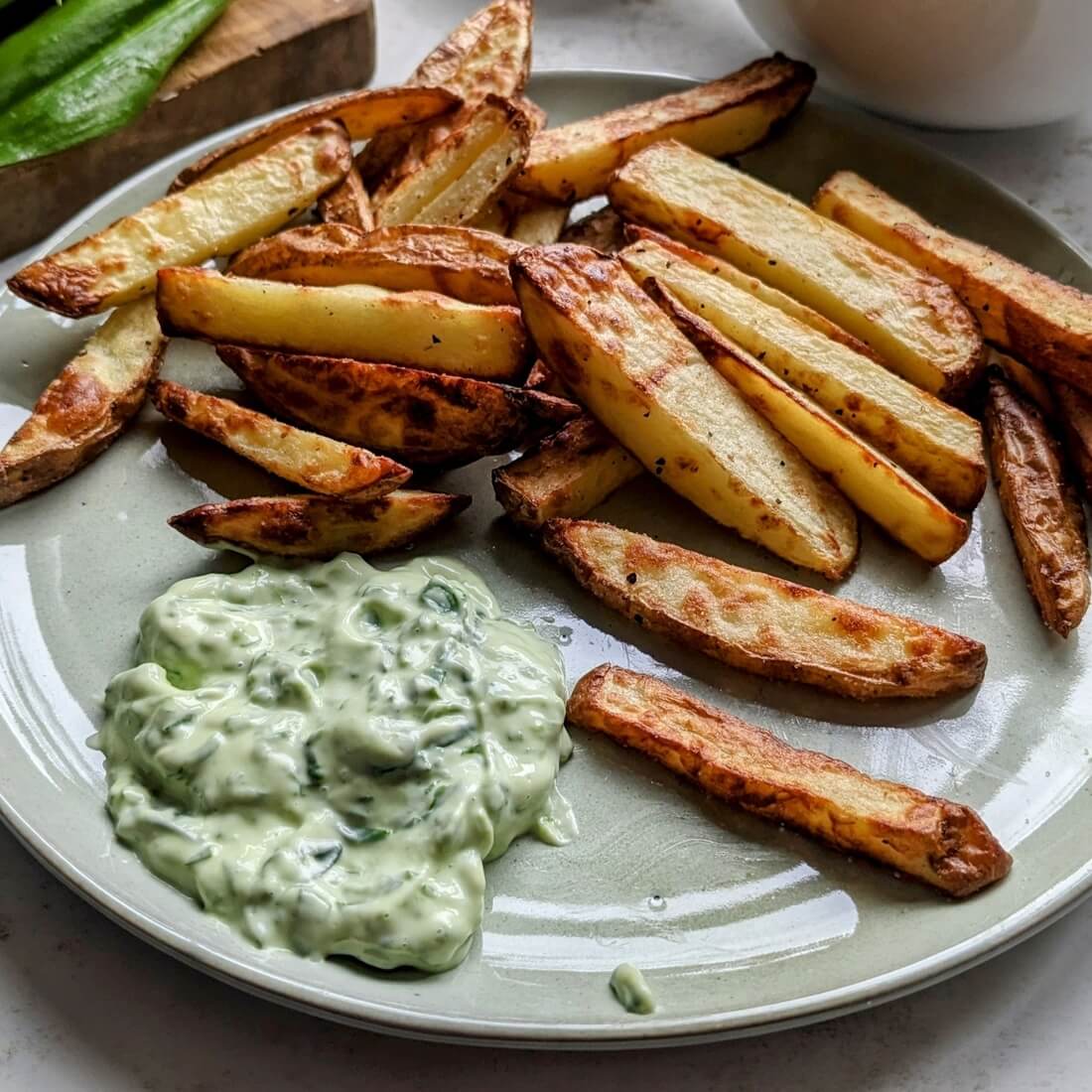 Wild garlic mayo recipe / Riverford