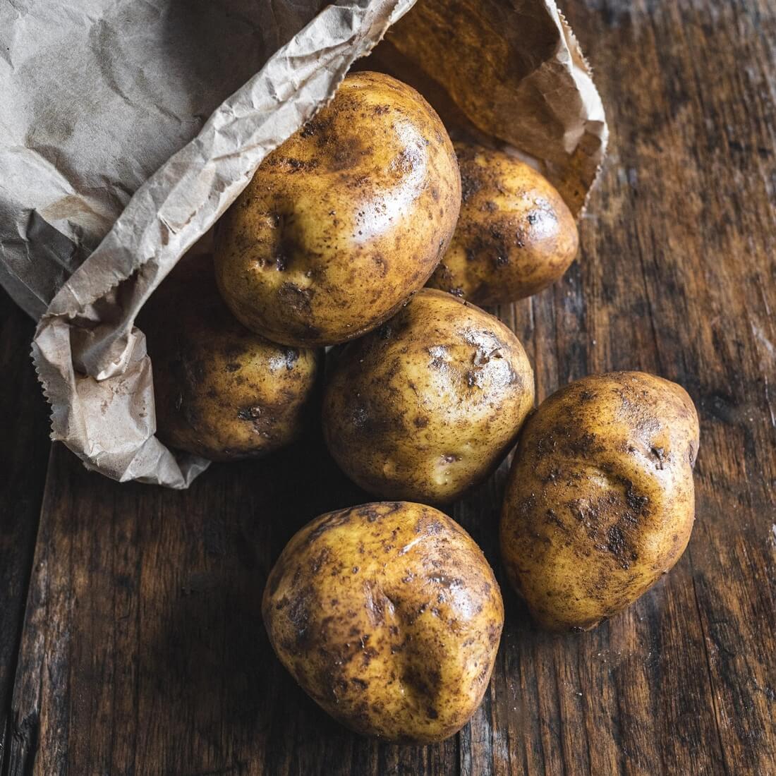 Baking potatoes