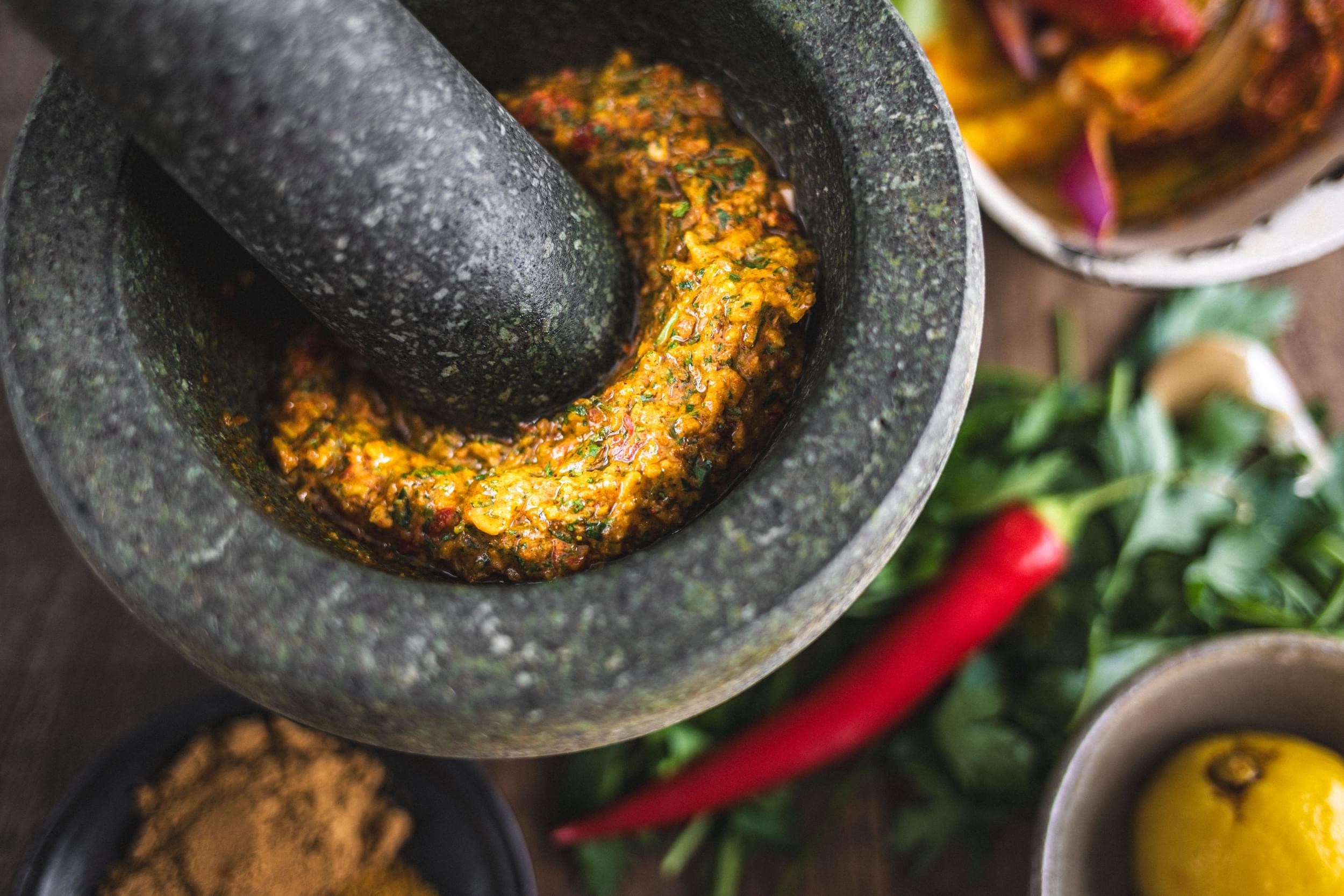 Organic Romesco Sauce and Flatbread Kit / Riverford