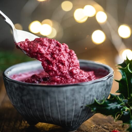Beetroot & horseradish sauce recipe / Riverford