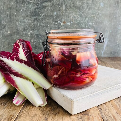 Pickled Rettiche Pickled Radicchio recipe / Riverford