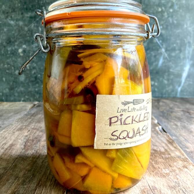 Pickled Squash recipe / Riverford
