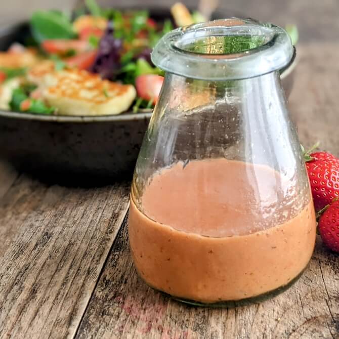 Strawberry vinaigrette recipe / Riverford