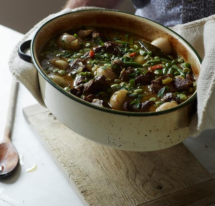 Lamb Stew With Baby Turnips Recipe Riverford