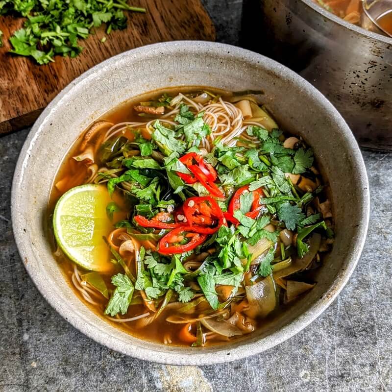 Fridgeraid noodles recipe / Riverford