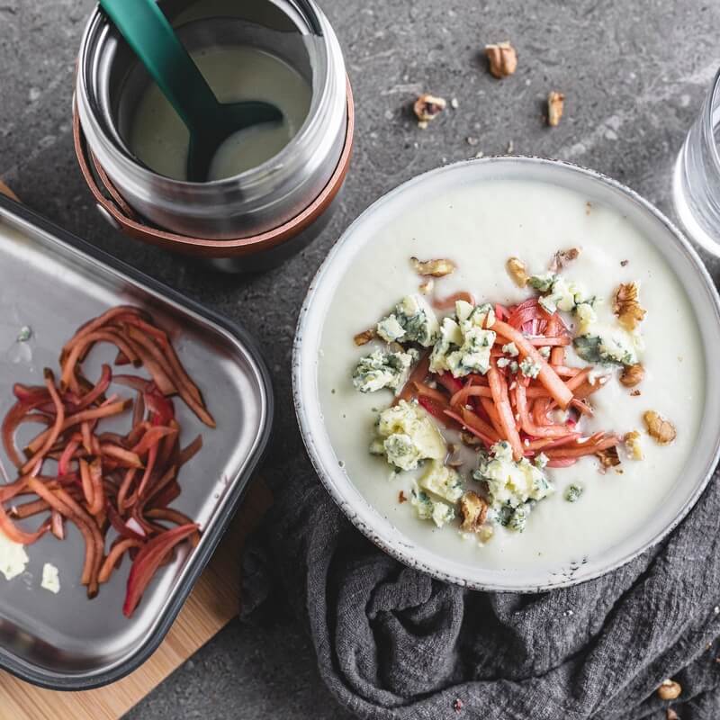 Cauliflower and Stilton soup recipe / Riverford