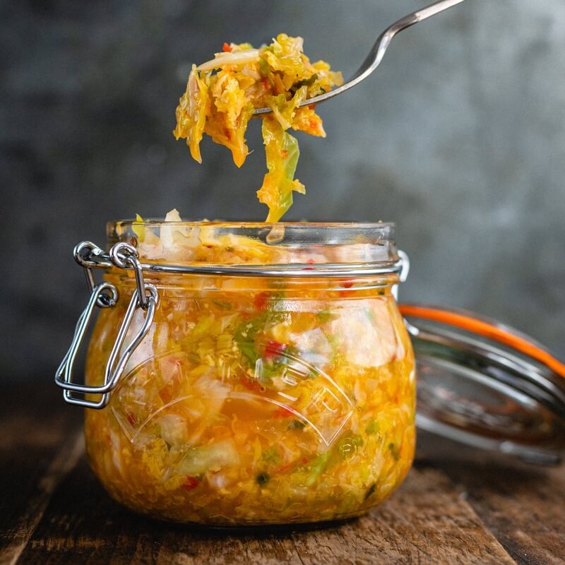 Sauerkraut & 'quick' kimchi recipe / Riverford