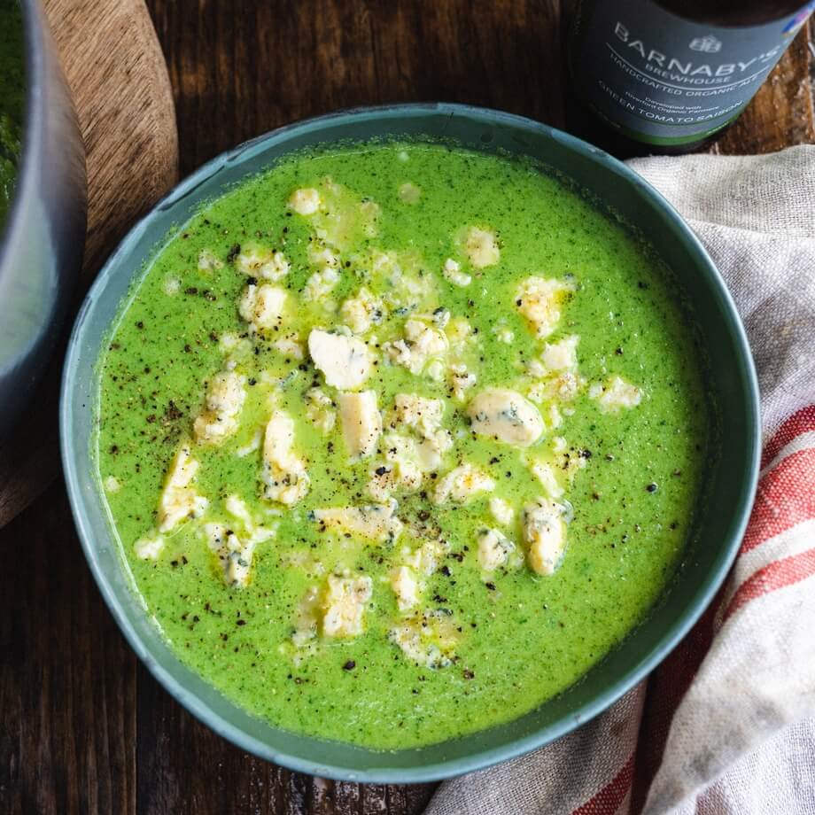 Cauliflower and stilton soup recipe / Riverford