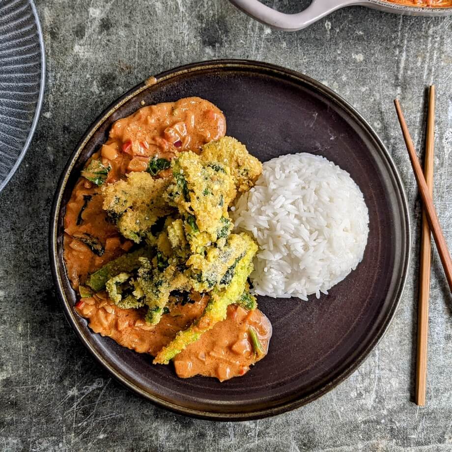 Sweet potato katsu curry recipe / Riverford